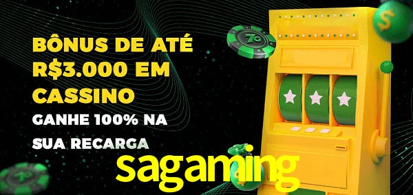 sagaming melhor bônus de depósito
